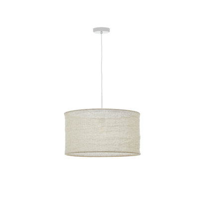 Mariela linen ceiling lamp shade in a beige finish Ã˜ 50 x 30 cm