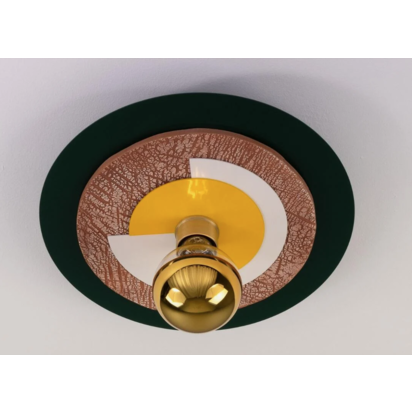 Jupiter Colourful Disc Ceiling Light