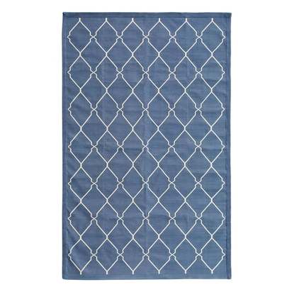 Trellis Blueberry, Rug, 180cm x 275cm - Andrew Martin