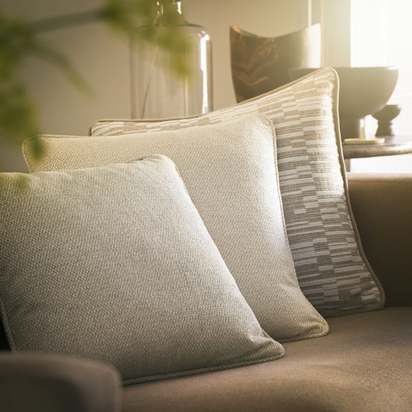 Rib Rope, 50/50% Wool And Feather Mix, Cushion, 55cm x 55cm - Andrew Martin