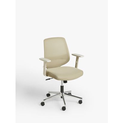 John Lewis Dorsal Office Chair Beige | H99.5 x W65 x D63cm