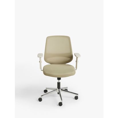 John Lewis Dorsal Office Chair Beige | H99.5 x W65 x D63cm