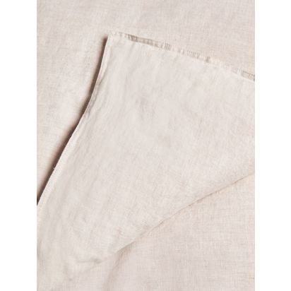 John Lewis Washed Linen Bedding Natural | W220.00cm * D260.00cm