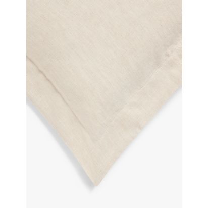 John Lewis Comfy & Relaxed Washed Linen Bedding Natural | W220.00cm * D260.00cm