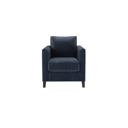 Izzy Armchair in Armour Smart Velvet
