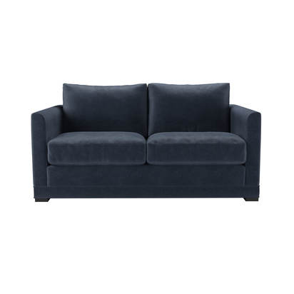 Aissa 2 Seat Sofa Bed in Armour Smart Velvet