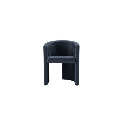 Coco Dining Chair in Armour Smart Velvet