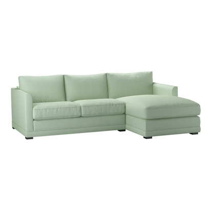 Aissa Small RHF 2 Seat Storage Chaise Sofa Bed in Miami House Basket Weave
