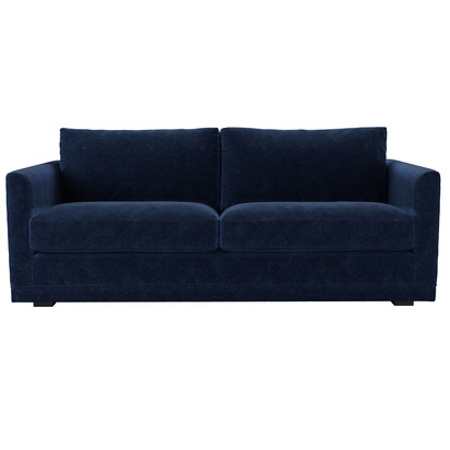 Aissa 3 Seat Sofa with removable cover in Port Royal Aquaclean Clever Chenille
