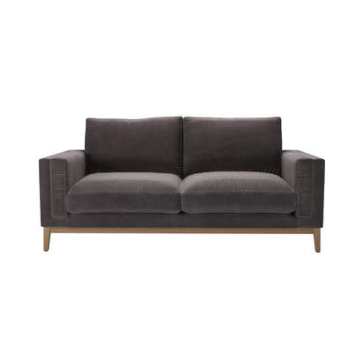 Costello 2.5 Seat Sofa in Shale Aquaclean Clever Velvet