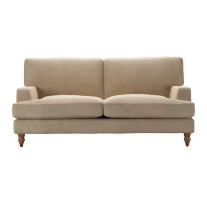 Isla 2.5 Seat Sofa in Fawn Aquaclean Clever Velvet