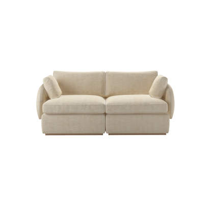Ren 2 Seat Sofa in Chantilly Aquaclean Clever Chenille