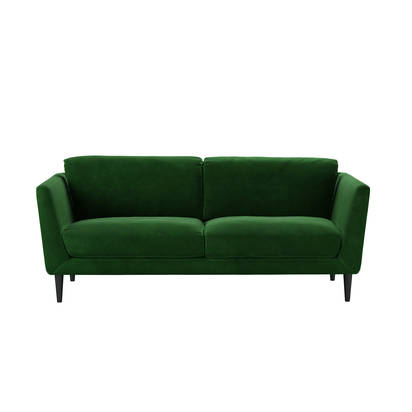 Holly 2.5 Seat Sofa in Putting Green Aquaclean Clever Velvet