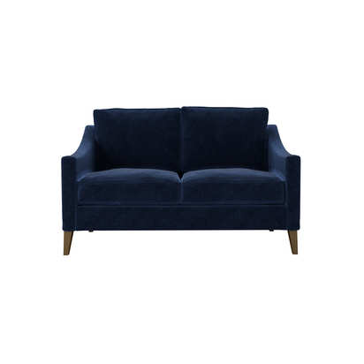Iggy 2 Seat Sofa in Port Royal Aquaclean Clever Chenille