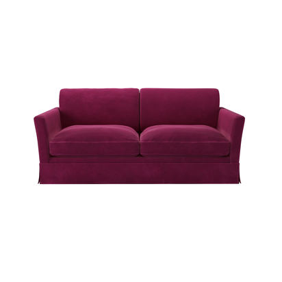 Otto 2.5 Seat Sofa in Persian Rose Smart Velvet