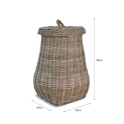 Garden Trading Bembridge Laundry Basket Bara15