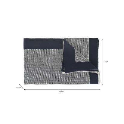 Garden Trading Framlingham Throw Ink Thik02