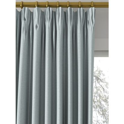 Laura Ashley Easton Made to Measure Curtains or Roman Blind, Seaspray Pale Seaspray