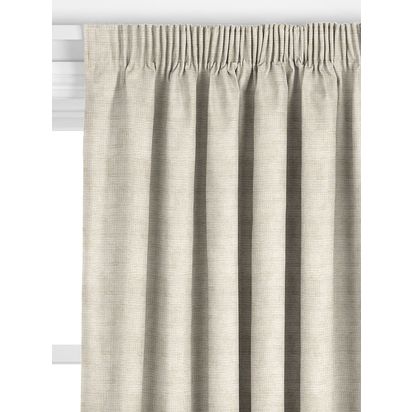 John Lewis Loki Squares Made to Measure Curtains or Roman Blind, Champagne Champagne | Width: 140cm