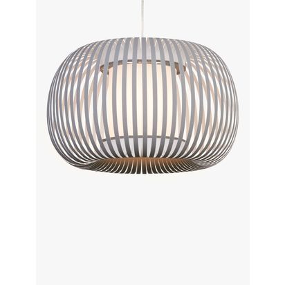 John Lewis Harmony Small Ribbon Ceiling Light Grey | H27 x W45 x D45cm
