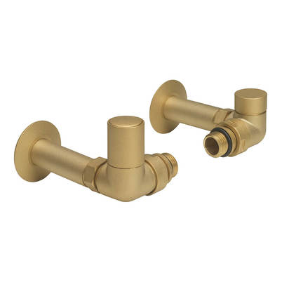Crosswater MPRO Corner Valve - Brushed Brass Effect