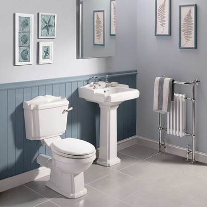 Butler & Rose Winston Traditional Close Coupled Toilet & Seat