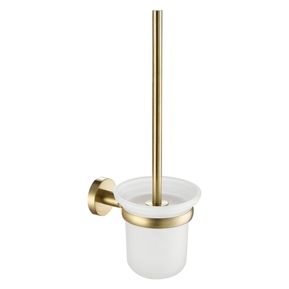 VOS Toilet Brush Holder - Brushed Brass