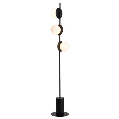Satellite Matt Black Floor Lamp