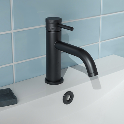 Core Mono Basin Mixer Tap - Matt Black