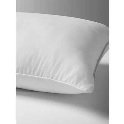 John Lewis Kids' Easycare Washable Duvet and Pillow Set, 4 Tog, Cotbed White | 120 x 140cm