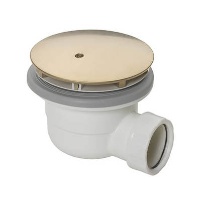 Crosswater High Flow Shower Waste - Brushed Brass