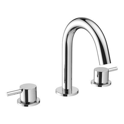 Crosswater MPRO 3 Hole Basin Mixer Tap - Chrome