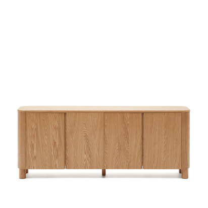 Salaya sideboard in  ash plywood FSC Mix Credit, 200 cm x 79 cm