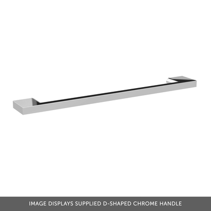 Erin 600mm Wall Mounted 1 Drawer Bleached Oak Vanity Unit & Basin