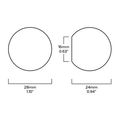 KOJI Round Knob - Antique Brass - Default Title