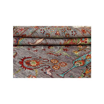 Gooch Oriental Sultani Rug, L361 x W269 cm, Grey Grey | L361 x W280 x D1cm