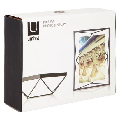 Umbra Prisma Photo Frame Black | H20.3 x W15.3 x D7.6cm