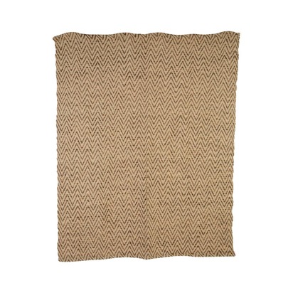 Bosie Chevron Beige Woven Throw