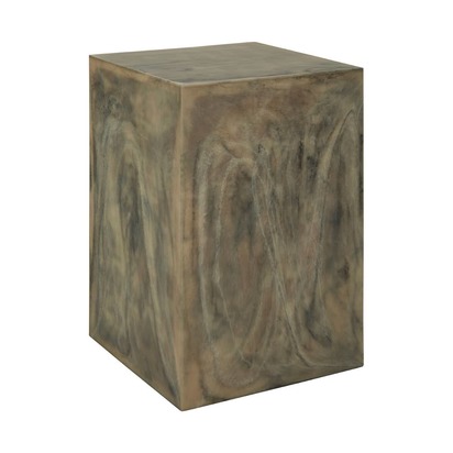 Rosado Marble Effect Side Table and Stool