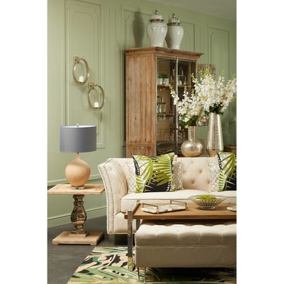 Kensington Townhouse Safia Silver Bottle Vase