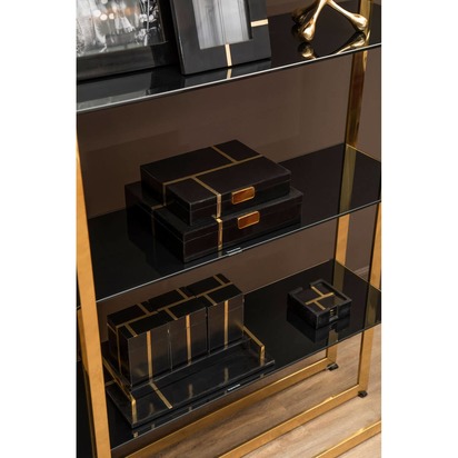 Odell Black and Gold Tray