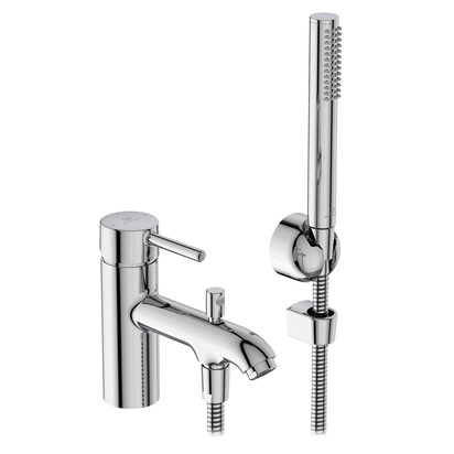 Ideal Standard Ceraline Mono Deck Mounted Bath Mixer & Shower Handset