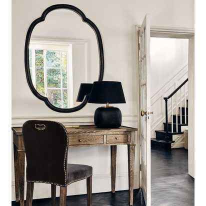 OKA, Sorrel Mirror - Black, Mirrors, Glass/Wood