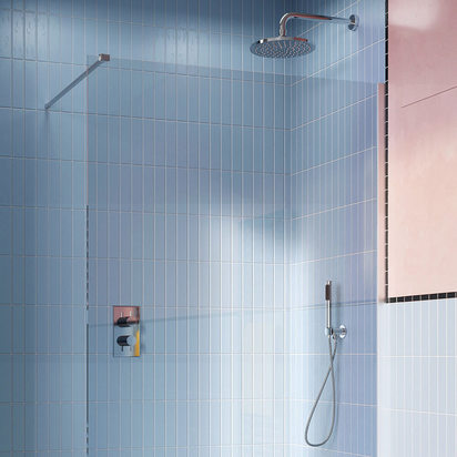 Crosswater MPRO 2 Outlet 2 Handle Shower Bundle - Chrome