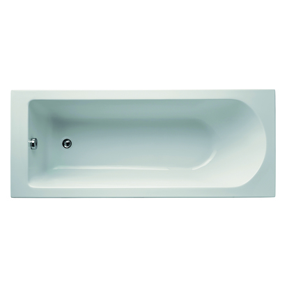 Ideal Standard Tesi Idealform Straight Single Ended Bath & Panel - 1600 x 700mm