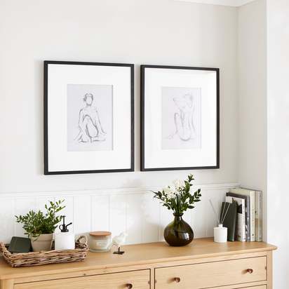 Set of 2 Churchgate Wilbarston Framed Prints