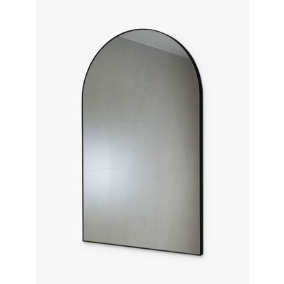 hib. Fusion Arch Mirror Black | H80 x W50 x D2.5cm