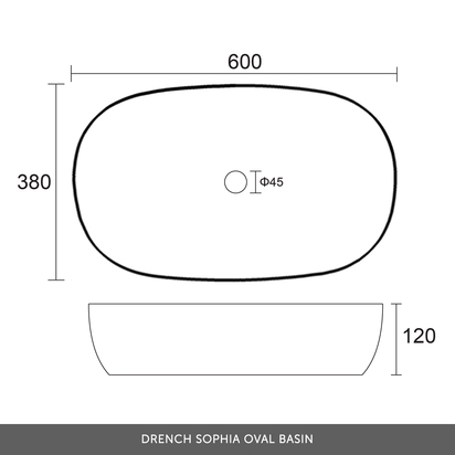 Harbour Origin 900mm Light Oak Floorstanding Vanity Unit & Countertop - Drench Sophia 600mm Oval Basin