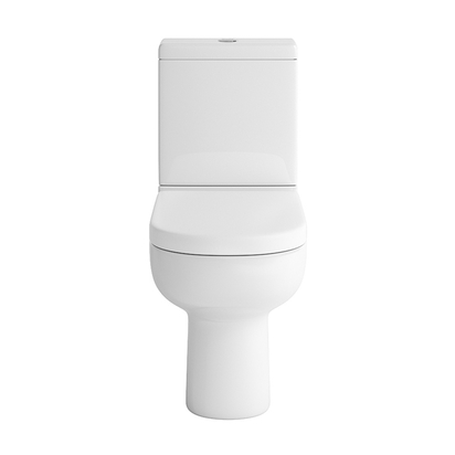 Harbour Grace Compact Close Coupled Toilet & Soft Close Seat