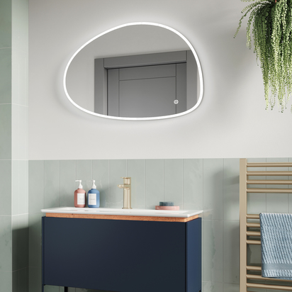 Crosswater Mada LED Illuminated Mirror - 500mm x 700mm